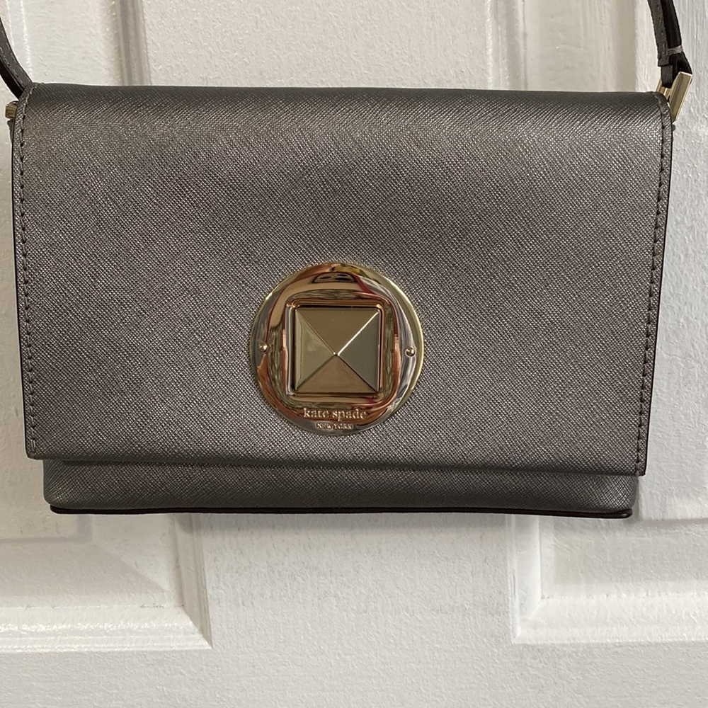 Kate Spade Gray Shoulder Bag